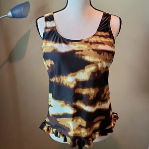 Swim Tankini Top sz 10/Medium